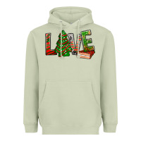 Matcha Love Christmas tree cake Heavyweight Hoodie - NancyCooperArtShop