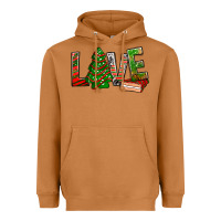 Meerkat Love Christmas tree cake Heavyweight Hoodie - NancyCooperArtShop
