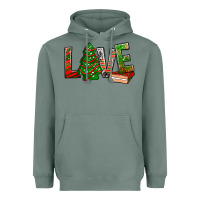 Sage Love Christmas tree cake Heavyweight Hoodie - NancyCooperArtShop