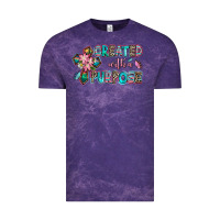 Cloud Purple created with a purpose Vintage Tee - AdoDesignShop