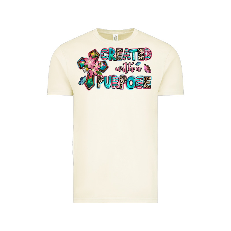 Created With A Purpose Vintage Tee by AdoDesignShop | Teevron