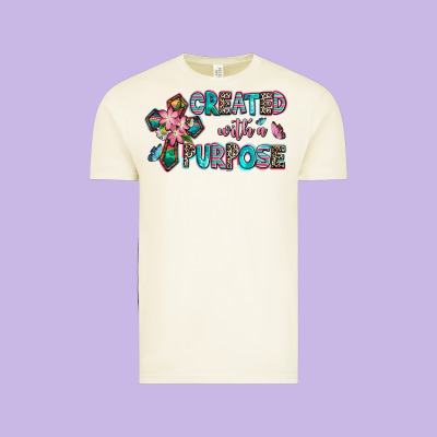 Created With A Purpose Vintage Tee Designed By Adodesignshop