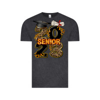 Vintage Black gold senıor 2023 Vintage Tee - AdoDesignShop