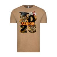 Vintage Coffee gold senıor 2023 Vintage Tee - AdoDesignShop
