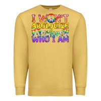 Antique Gold LGBTQ I Won't Apologize For Who I Am Premium Sweatshirt - BundleAndBundleShop