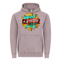 Vintage Zinc what a great day to be alive Vintage Hoodie - HRA Design Shop