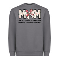 Storm mom she is clothed in gratitude counting blessings Heavyweight Sweatshirt - JahusDesignShop