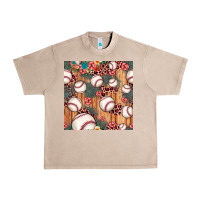 French Oak baseball leopard seamless pattern Urban Heavy Tee - JahusDesignShop