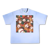 Grape Ice baseball leopard seamless pattern Urban Heavy Tee - JahusDesignShop