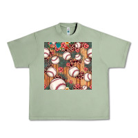 Oil Green baseball leopard seamless pattern Urban Heavy Tee - JahusDesignShop