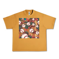 Peanut Butter baseball leopard seamless pattern Urban Heavy Tee - JahusDesignShop