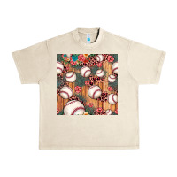 Sandshell baseball leopard seamless pattern Urban Heavy Tee - JahusDesignShop