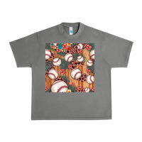 Tornado baseball leopard seamless pattern Urban Heavy Tee - JahusDesignShop