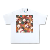 White baseball leopard seamless pattern Urban Heavy Tee - JahusDesignShop