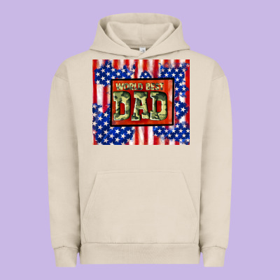 World Best Dad Urban Hoodie Designed By Tumblerdesignbyshophia