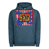 Pigment Midnight Navy world best dad Urban Hoodie - TumblerDesignByShophia