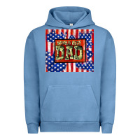 Pigment Pebble Blue world best dad Urban Hoodie - TumblerDesignByShophia