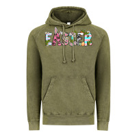 Vintage Olive Easter Day Vintage Hoodie - Neo Western