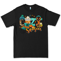 Black Cozy season Fall Premium Tee - RanaPortraitStore