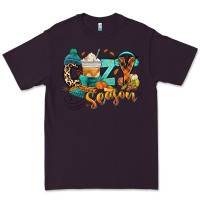 Plum Cozy season Fall Premium Tee - RanaPortraitStore