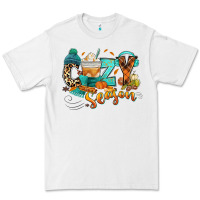 White Cozy season Fall Premium Tee - RanaPortraitStore