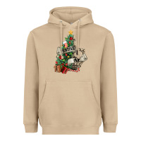 Mushroom Festive af Christmas middle finger Heavyweight Hoodie - NancyCooperArtShop