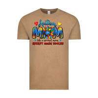 Vintage Coffee autism mom like a normal mom except much cooler Vintage Tee - JahusDesignShop