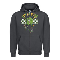 Smoke lucky dude Zipper Hoodie - MaliasSmallBusiness