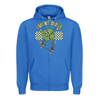 True Royal lucky dude Zipper Hoodie - MaliasSmallBusiness