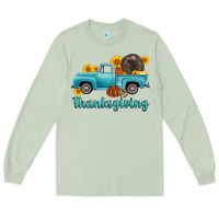 Matcha thanksgiving truck turkey Long Sleeve Tee - AdoDesignShop