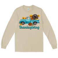 Mushroom thanksgiving truck turkey Long Sleeve Tee - AdoDesignShop