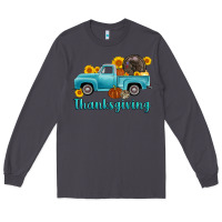 Smoke thanksgiving truck turkey Long Sleeve Tee - AdoDesignShop