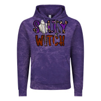 Cloud Purple Salty Witch Vintage Hoodie - CowhideDigitalArt