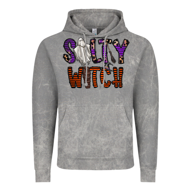 Salty Witch Vintage Hoodie by CowhideDigitalArt | Teevron