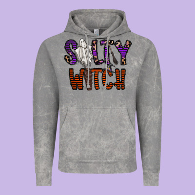 Salty Witch Vintage Hoodie Designed By Cowhidedigitalart