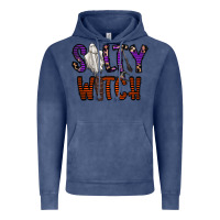 Vintage Denim Salty Witch Vintage Hoodie - CowhideDigitalArt