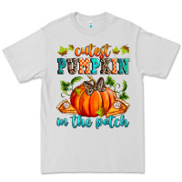 Dove Grey Cutest pumpkin in the patch Premium Tee - RanaPortraitStore