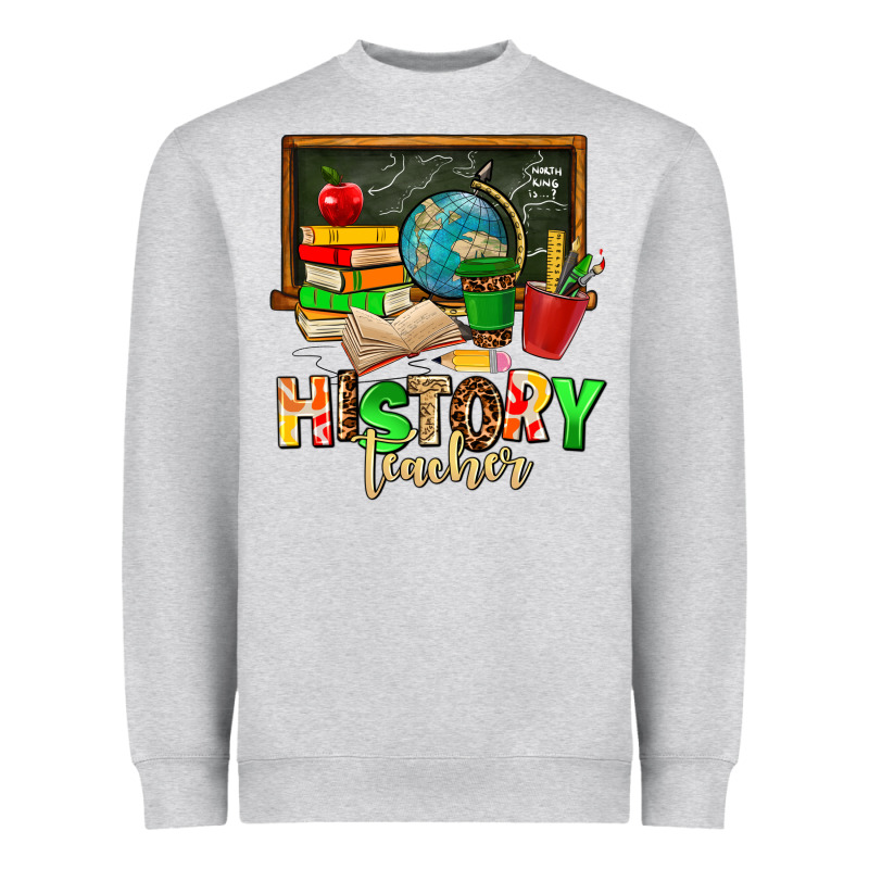 History Teacher Heavyweight Sweatshirt by AdoDesignShop | Teevron