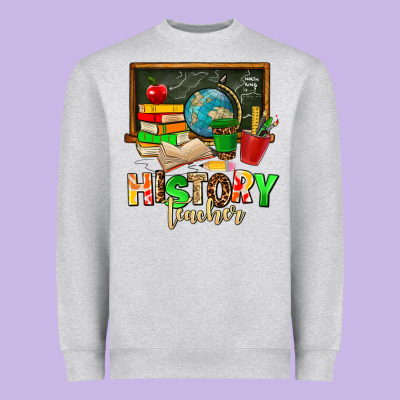 History Teacher Heavyweight Sweatshirt Designed By Adodesignshop
