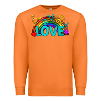 Carrot Western LGBTQ+ Love Rainbow Premium Sweatshirt - BundleAndBundleShop