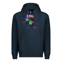 Navy Be Kind Autism Awareness Premium Hoodie - Bettercallsaul