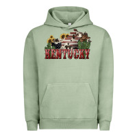 Pigment Oil Green Kentucky 4th of july Urban Hoodie - HowdyJamesFarm