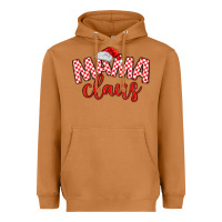 Meerkat Mama Claus Heavyweight Hoodie - MaliasSmallBusiness
