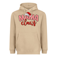 Mushroom Mama Claus Heavyweight Hoodie - MaliasSmallBusiness