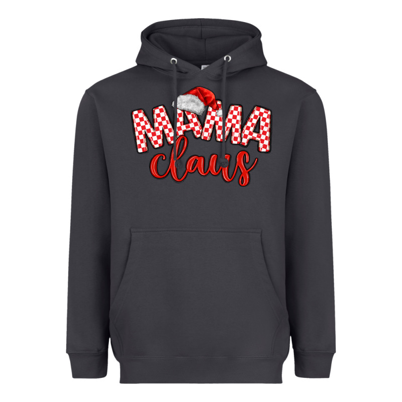 Mama Claus Heavyweight Hoodie by MaliasSmallBusiness | Teevron