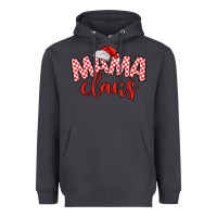 Smoke Mama Claus Heavyweight Hoodie - MaliasSmallBusiness