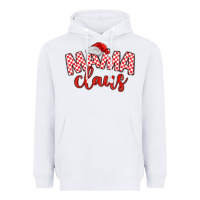 White Mama Claus Heavyweight Hoodie - MaliasSmallBusiness