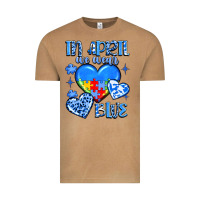 In April We Wear Blue Vintage Tee | Teevron