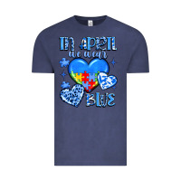 Vintage Denim in april we wear blue Vintage Tee - JahusDesignShop