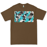 Cacao cowhide glitter  cup Premium Tee - BarkalooDesign
